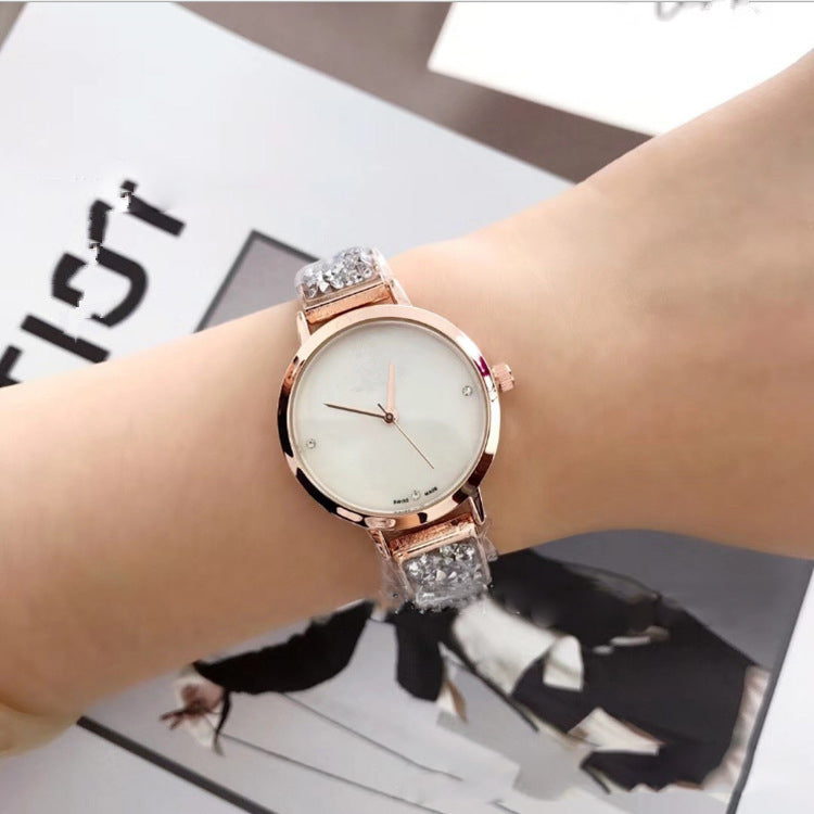 Model Fashion Luxury Brand Women Watch With Diamond Special Design Relojes De Marca Mujer Lady Dress Watch Quartz