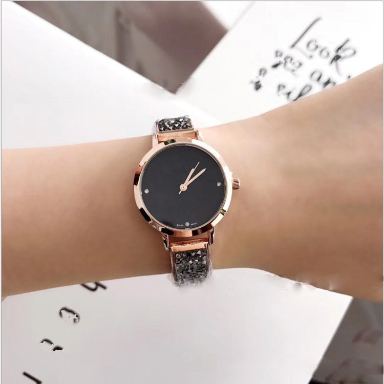 Model Fashion Luxury Brand Women Watch With Diamond Special Design Relojes De Marca Mujer Lady Dress Watch Quartz